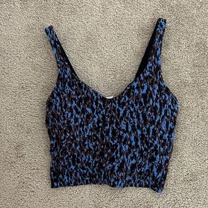 lululemon align tank (original with thin straps) size two and good condition
